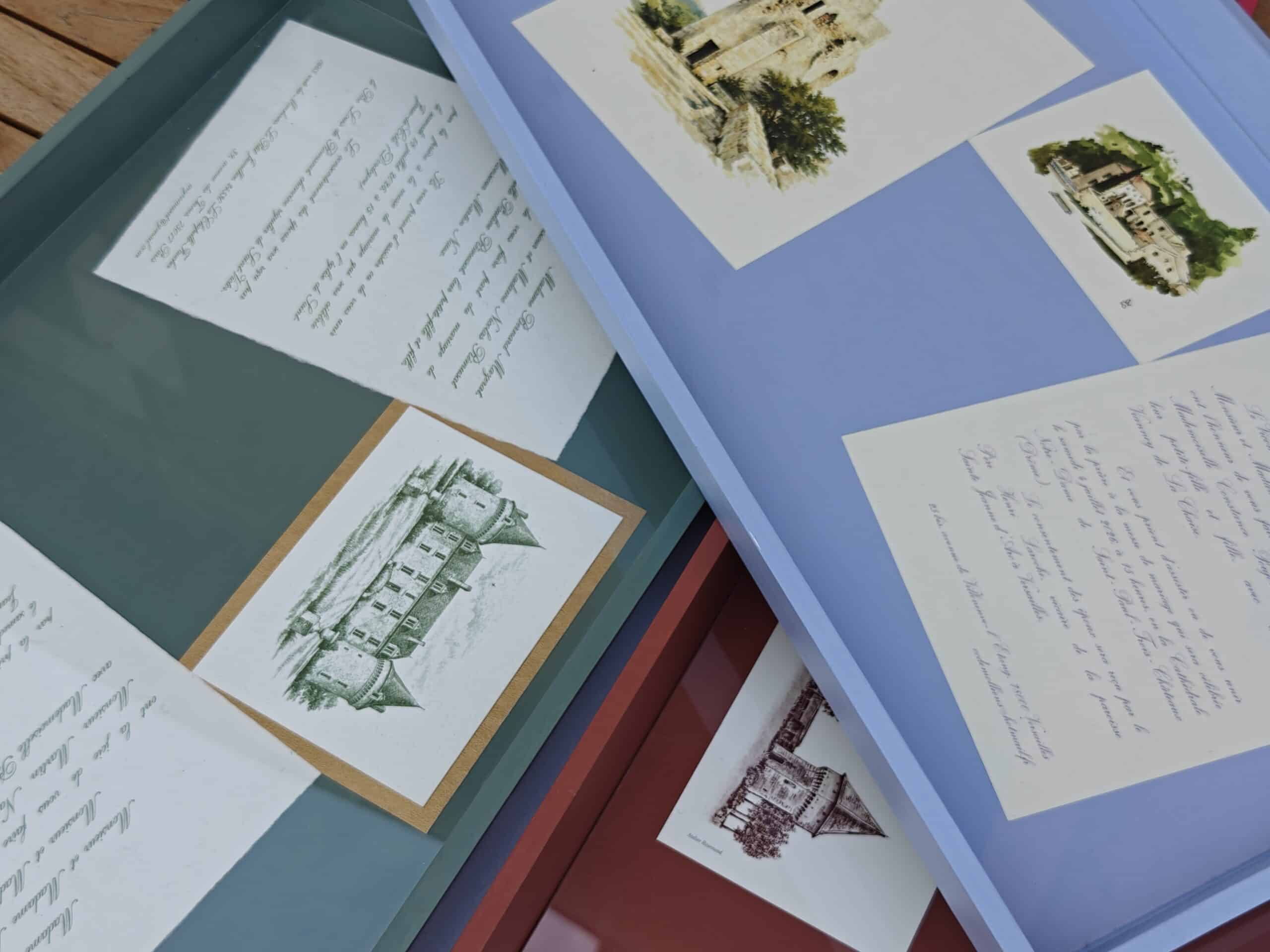 plateau faire part mariage ou naissance – Image 3